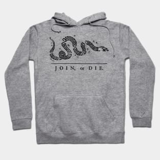 Vintage 1754 Join or Die Snake Hoodie